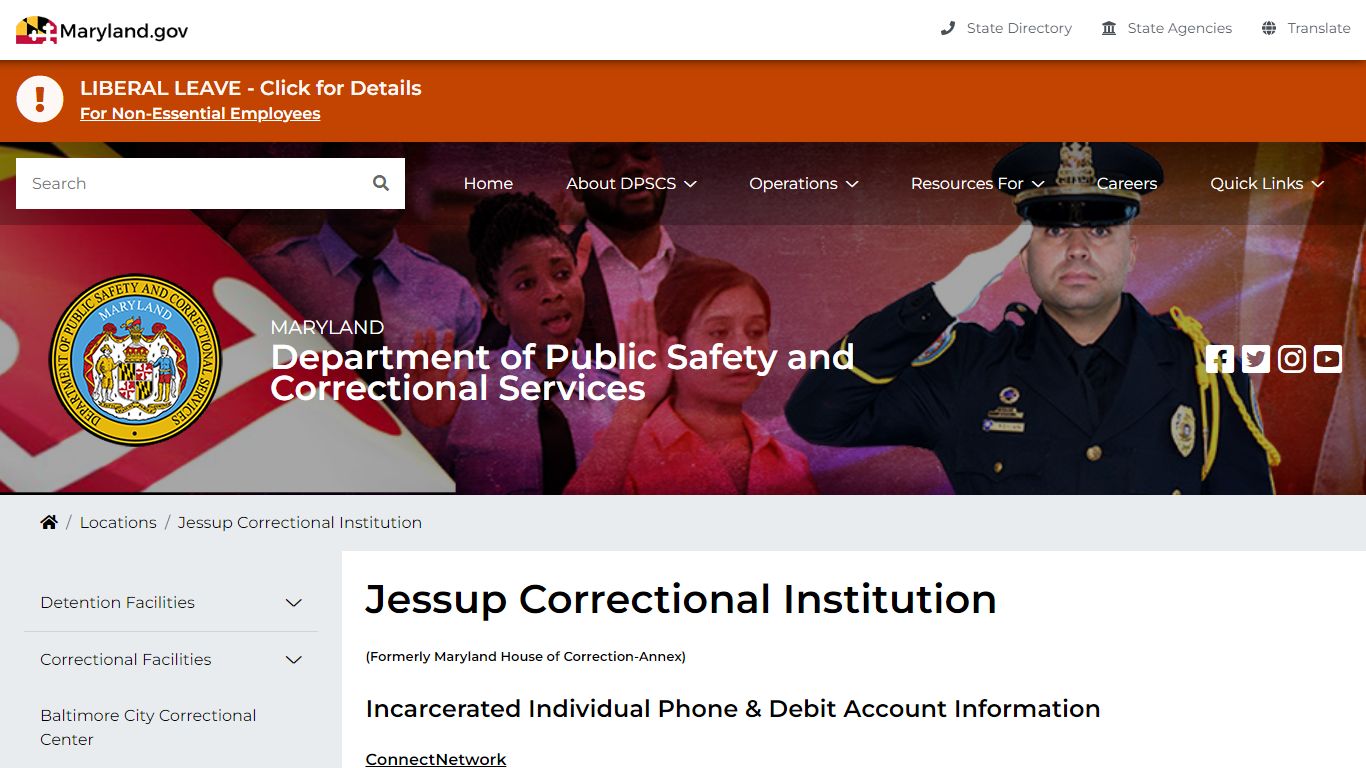 DPSCS - Jessup Correctional Institution